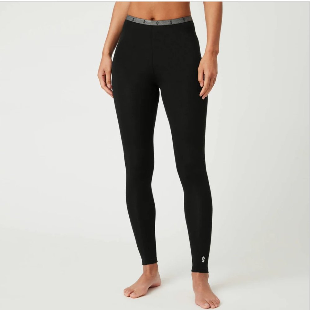 Free Country Women's Microtech HEAT Base Layer Pants 2 Pack Black XXL NWT